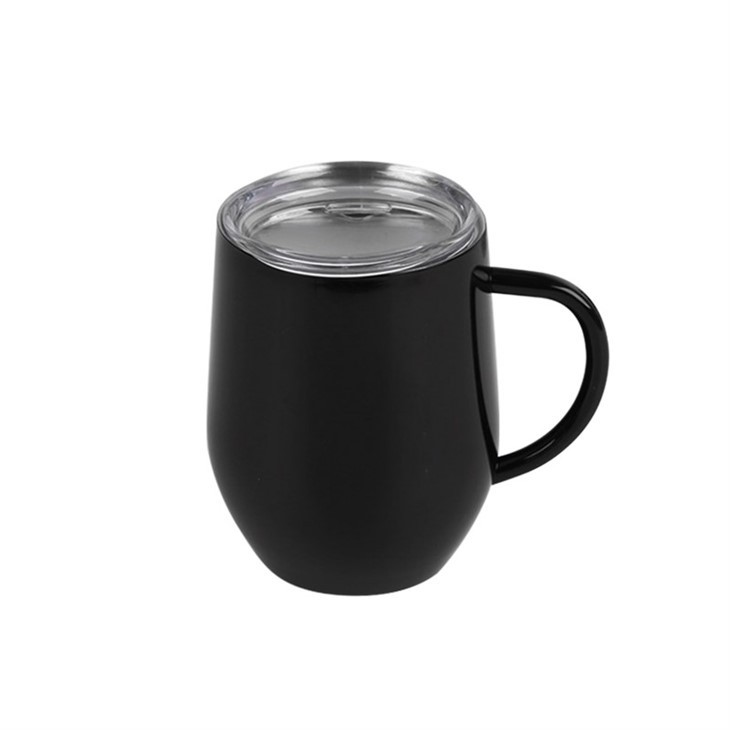 12oz Egg Shaped Double Wall Tumbler